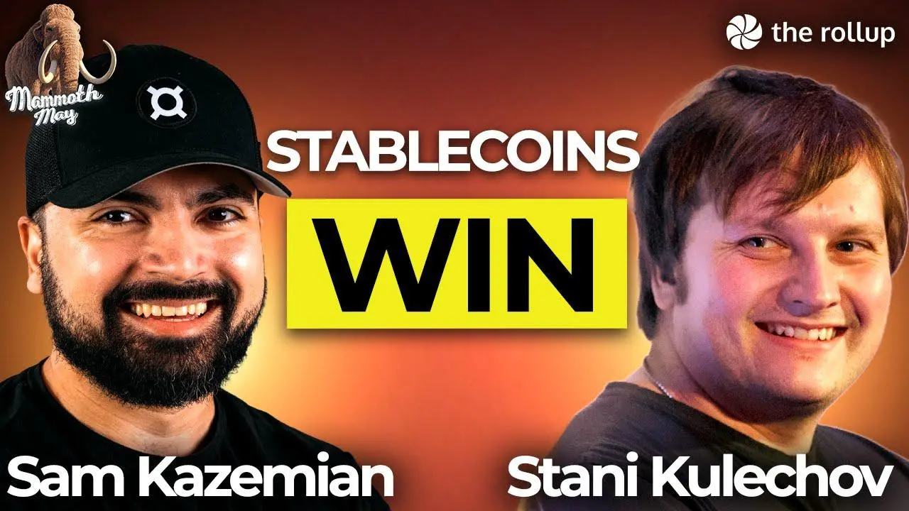 对话 Frax Finance 和 Aave 创始人：虽有竞争但是正和游戏，稳定币将成为链上最大的资产类别