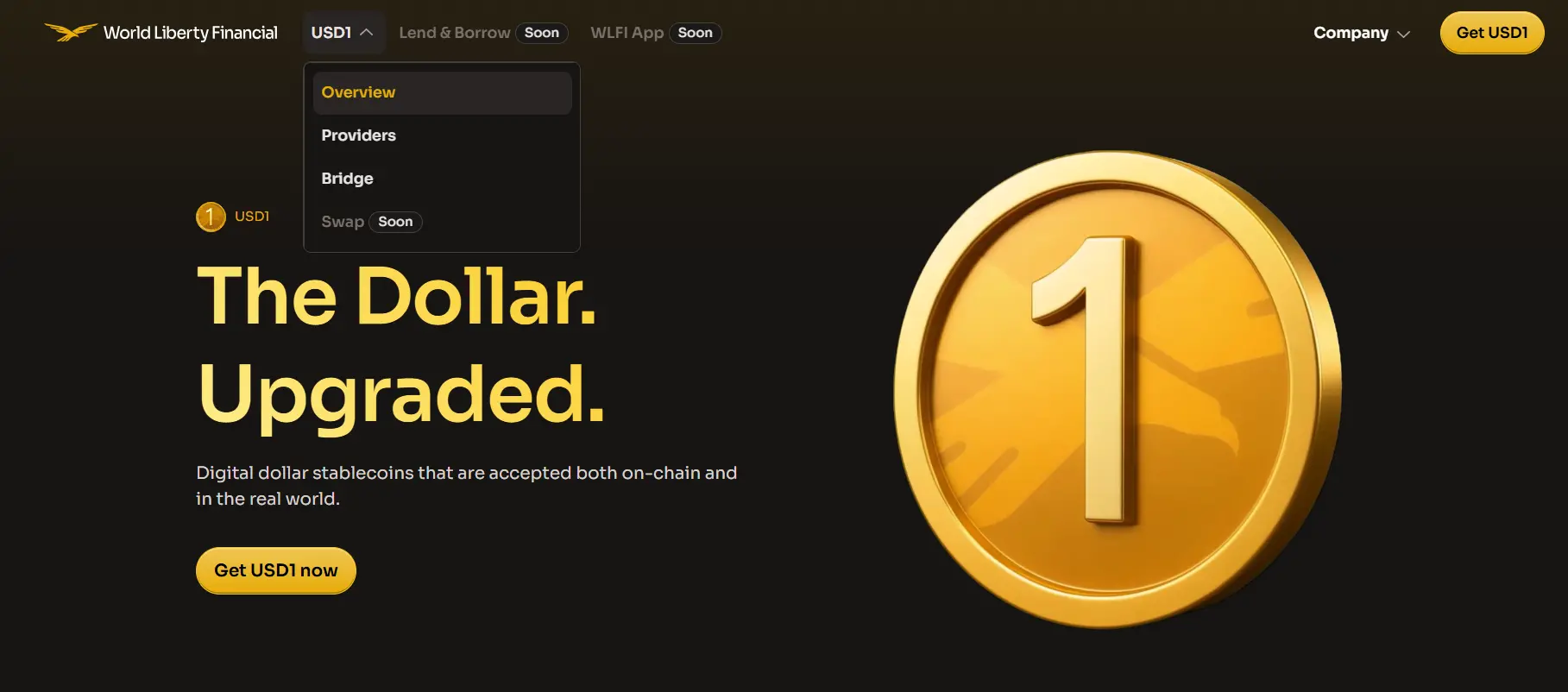 WLFI 官网新增 Swap、借贷及 APP 模块，功能尚未开放