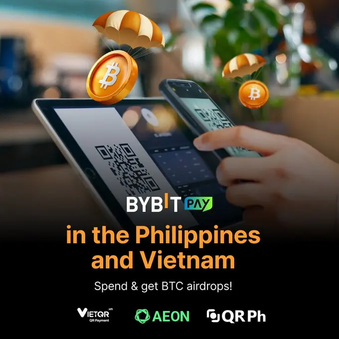 AEONはBybitに対してオフラインのモバイル暗号決済ソリューションを提供し、プラットフォームの7000万人のユーザーにアプリ内のQRコード決済を開放します。
