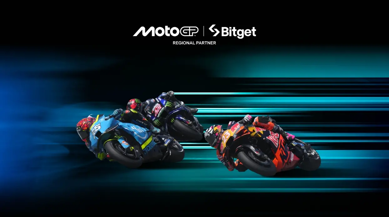 Bitget 成为世界摩托车锦标赛（MotoGP） 首个加密赞助商