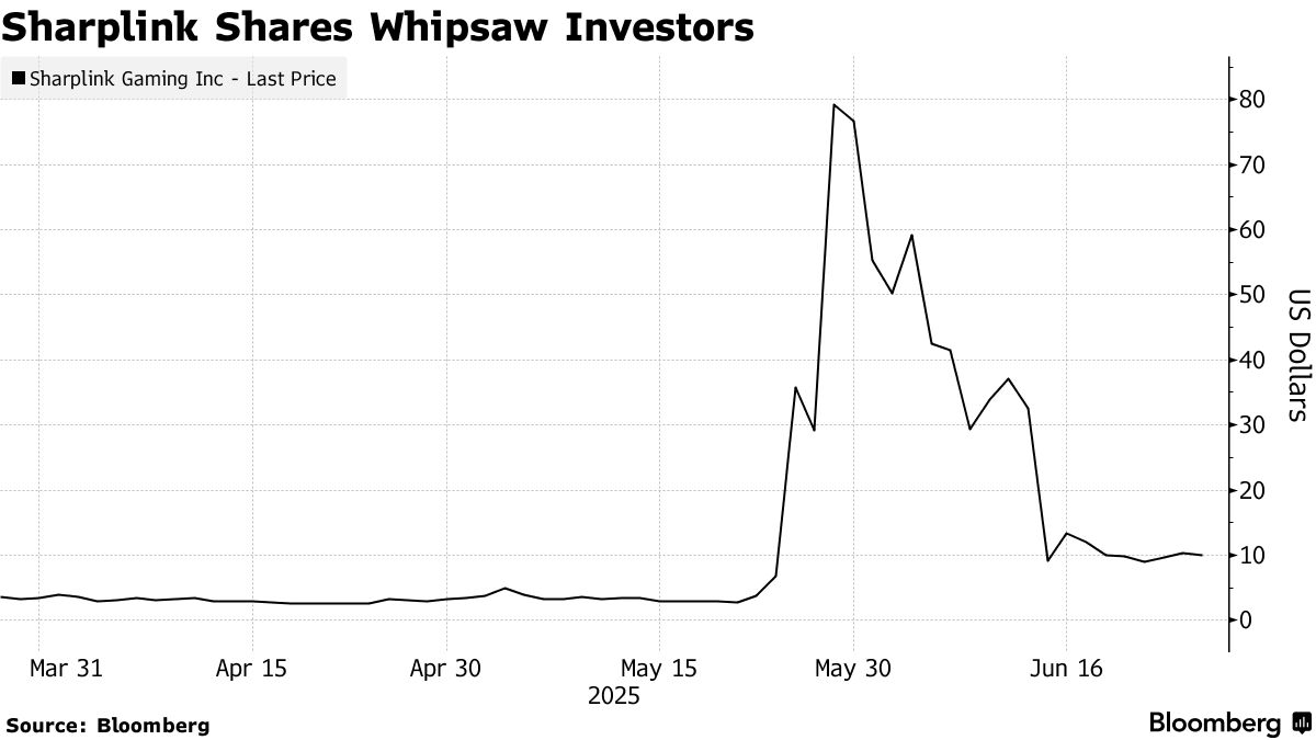 Ethereum co-founder and Sharplink Chairman Rubin is considering adding leverage to the company