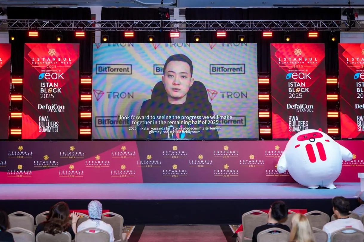 孙宇晨出席 IBW2025 并发表演讲：波场 TRON 以稳定币推动去中心化金融全球化