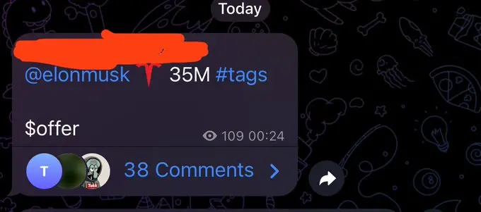 疑似马斯克旧 Instagram 账号拍卖，出价已达 6000 美元