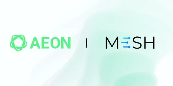 AEON 통합 Mesh 결제 네트워크, 주류 지갑과 거래소 암호 결제 경로를 연결하다