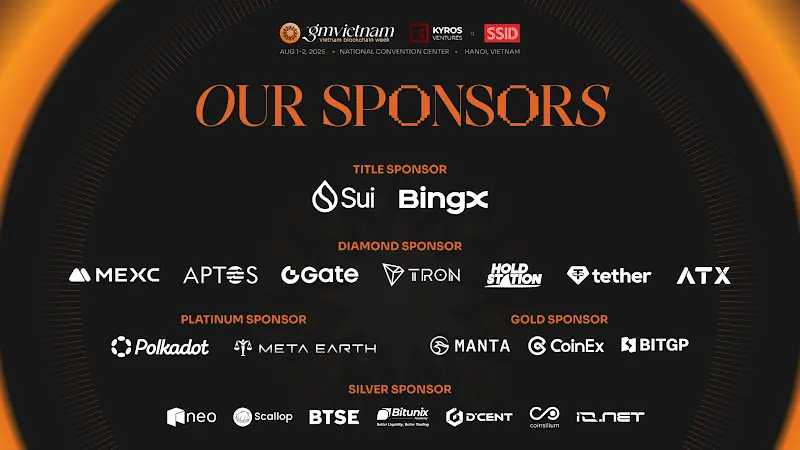 GM Vietnam 2025: Co-hosted by SSID and Kyros Ventures, creating a Web3 hub in Southeast Asia