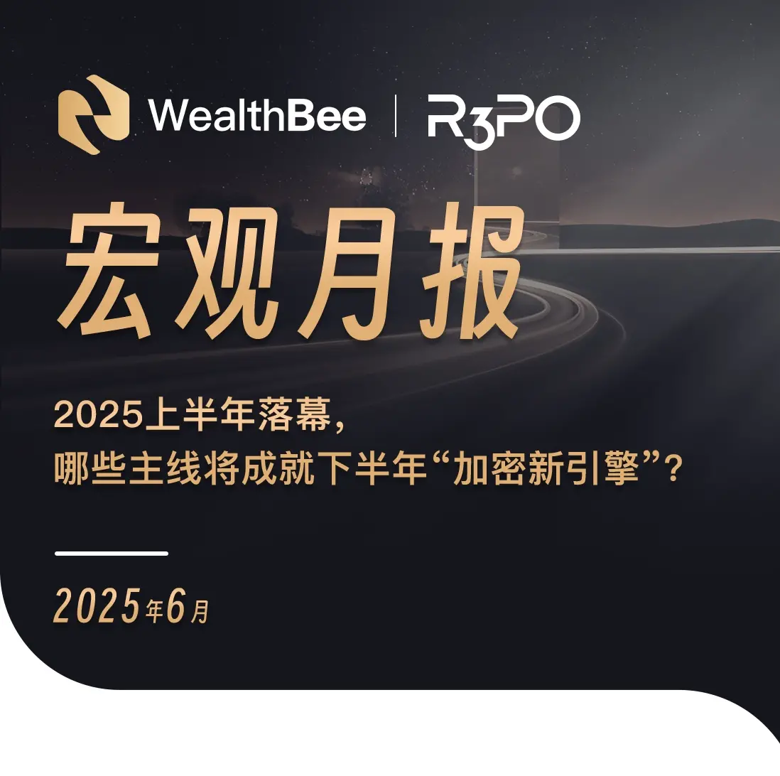WealthBee Macro Monthly Report: The first half of 2025 comes to a close, which main lines will drive the "new engine of crypto" in the second half?