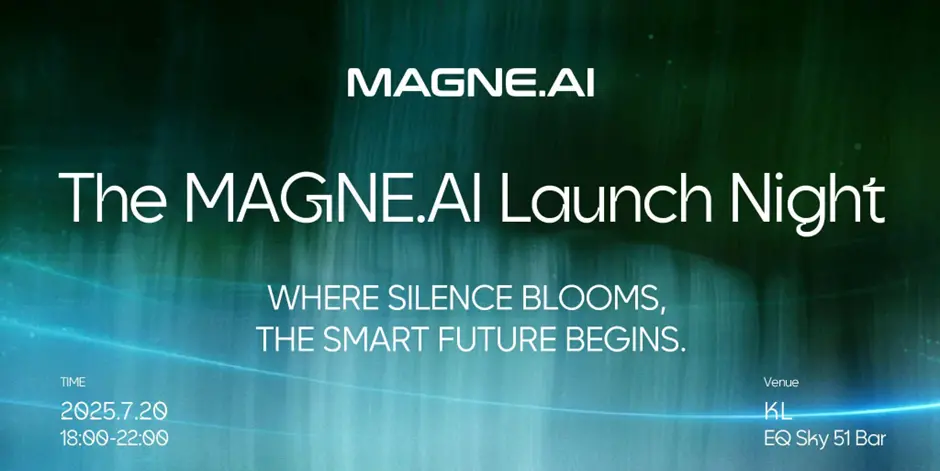 MAGNE.AI will hold a launch event in Kuala Lumpur on July 20 to unveil its first Web3 AI smartphone