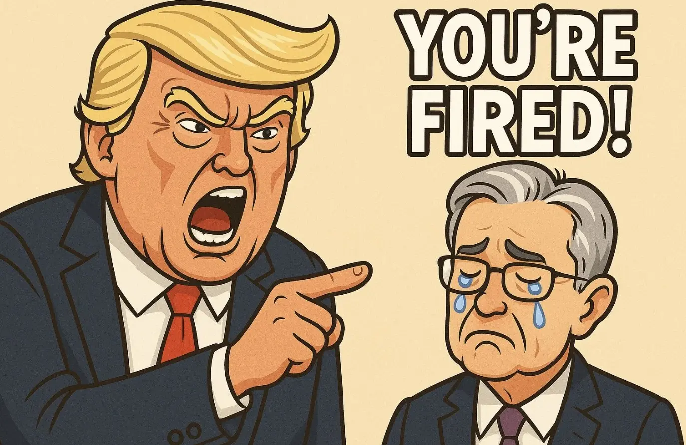 7년의 은원: 트럼프가 파월을 압박하다, 퇴직 폭풍이 가져올 것은?