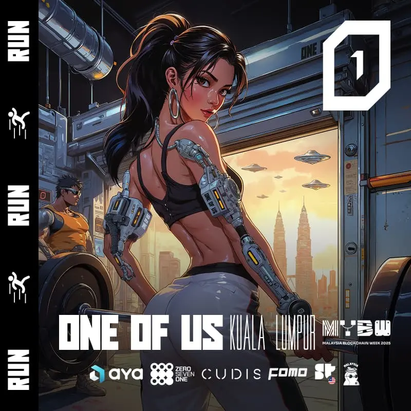 ONE OF US Run & Coffee // Aya, 071 Labs, Cudis, FOMO, Superteam MY and Pudgy Penguins Malaysia cover image