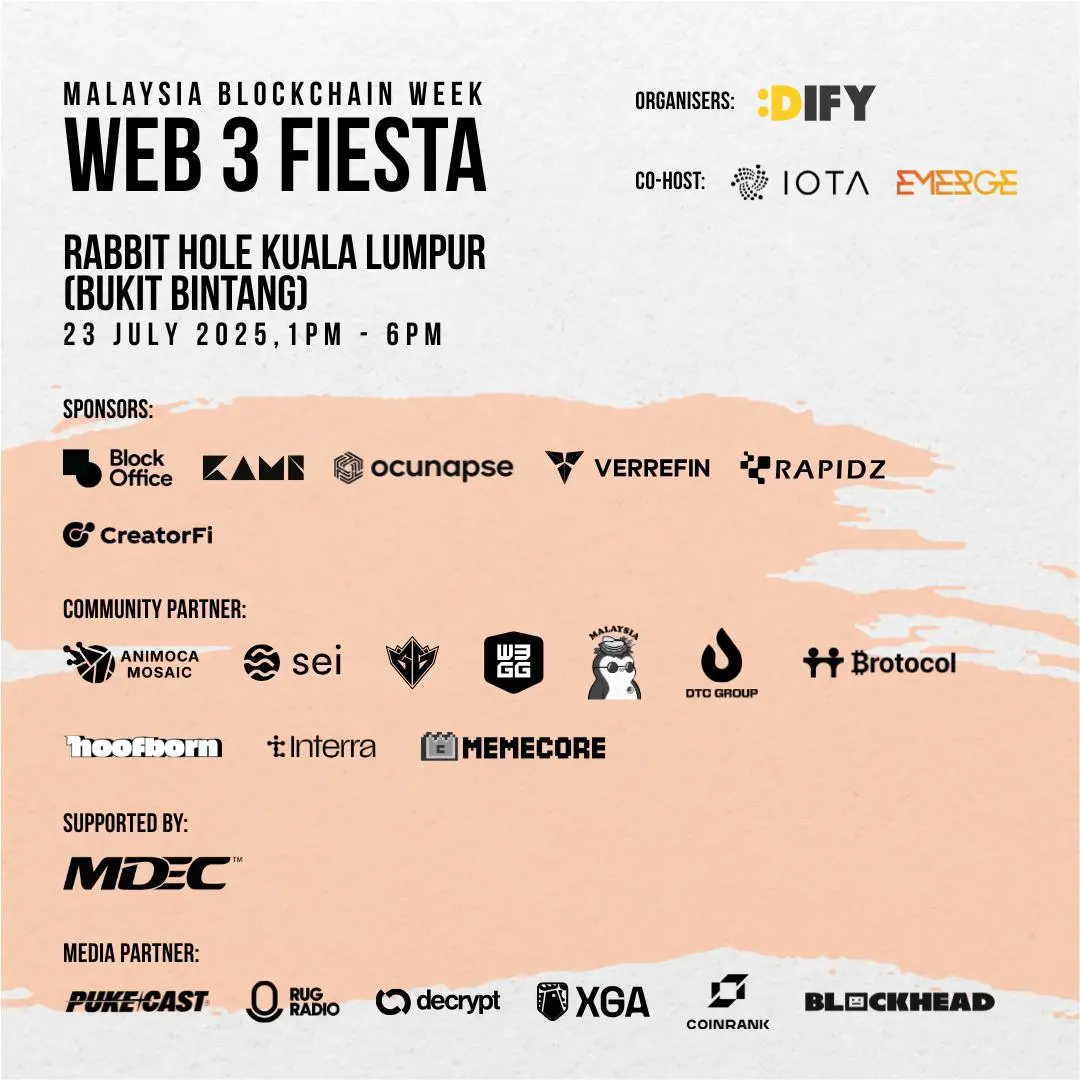 Web 3 Fiesta - Ignite KL 2025 cover image