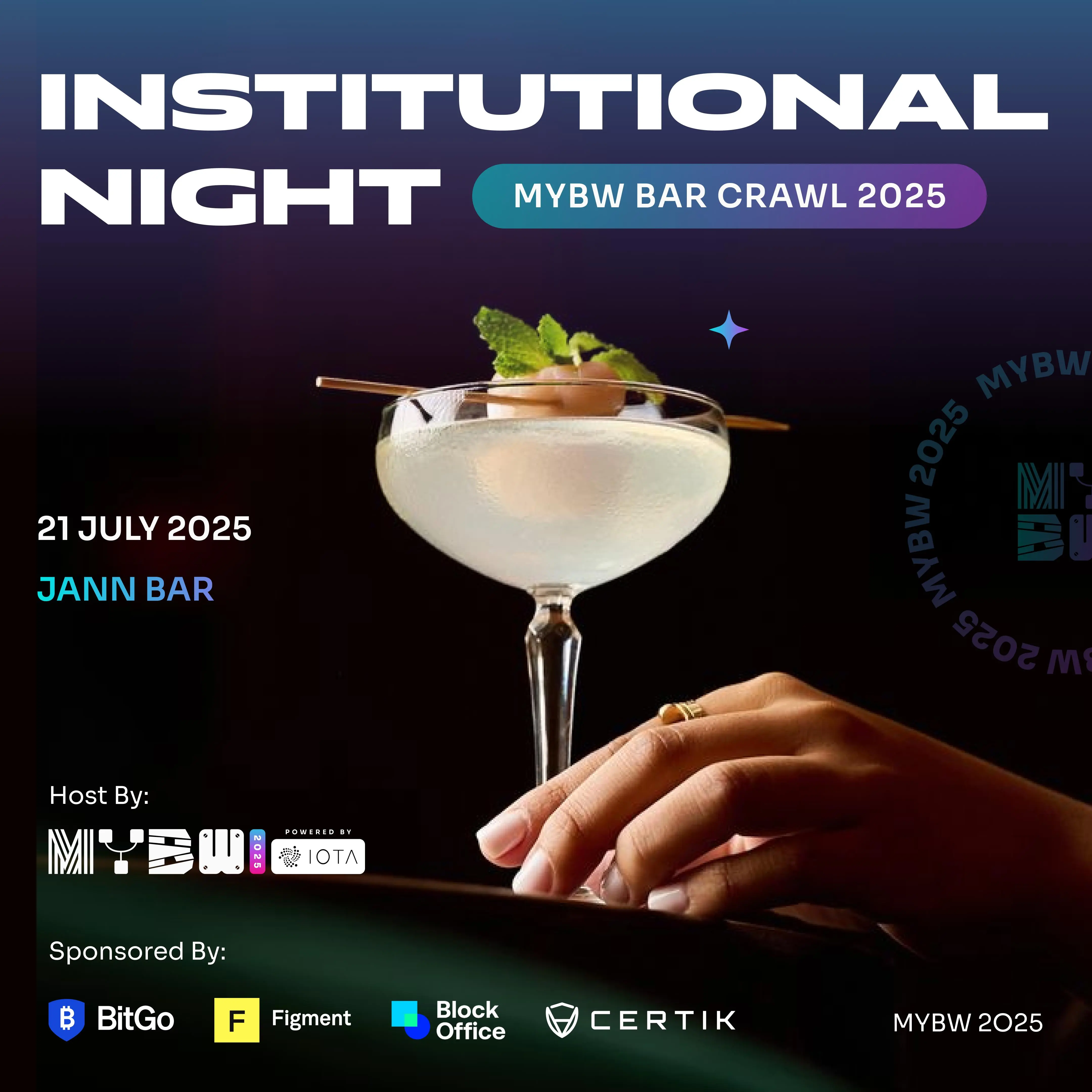 #MYBW2025 Bar Crawl: Institutional Night cover image