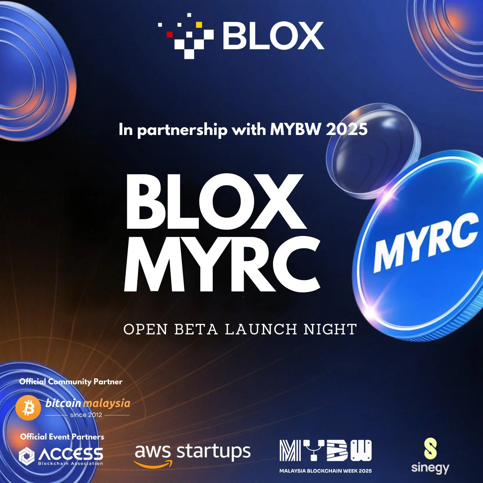 BLOX MYRC Stablecoin Official Open Beta Launch cover image