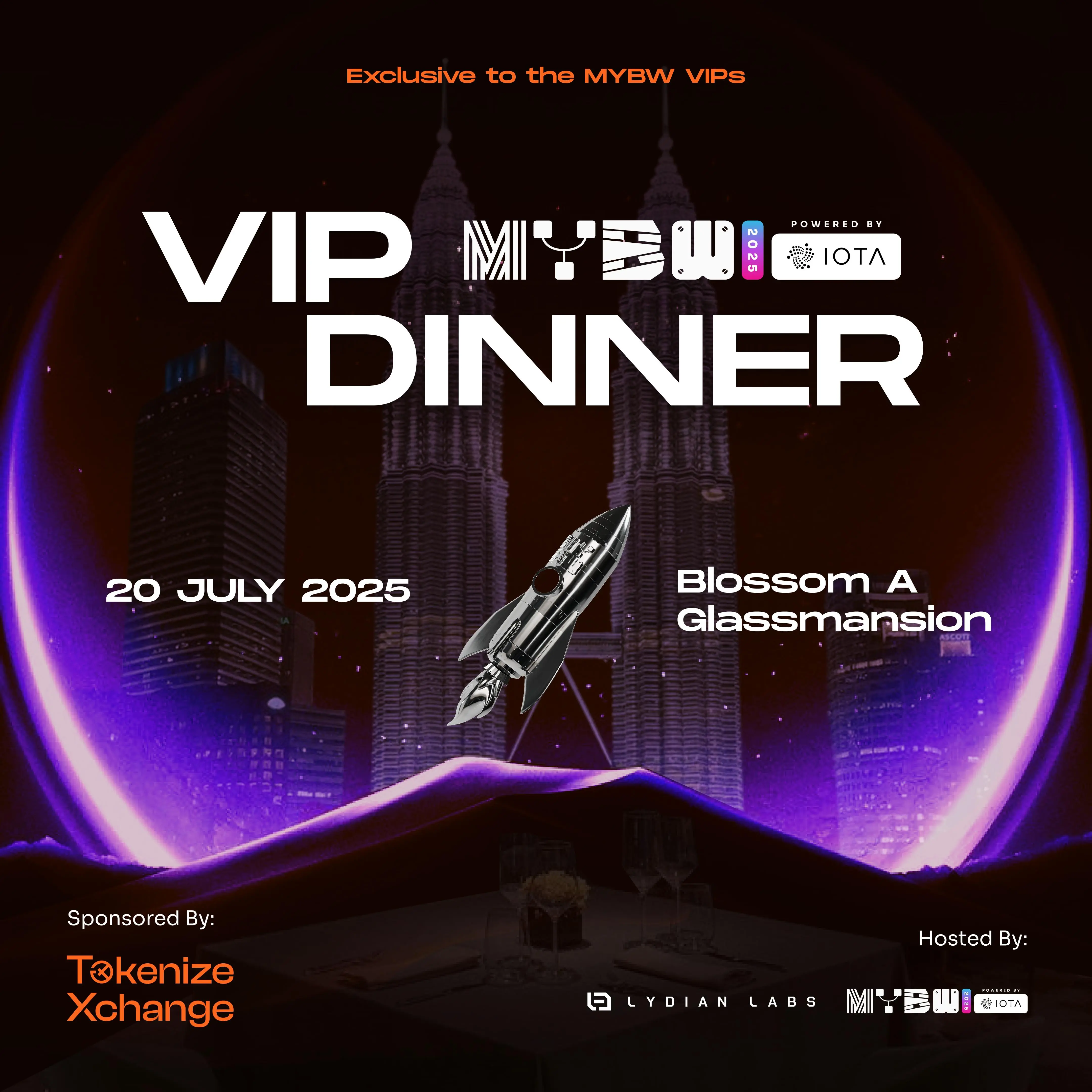 #MYBW2025 Official VIP Dinner cover image
