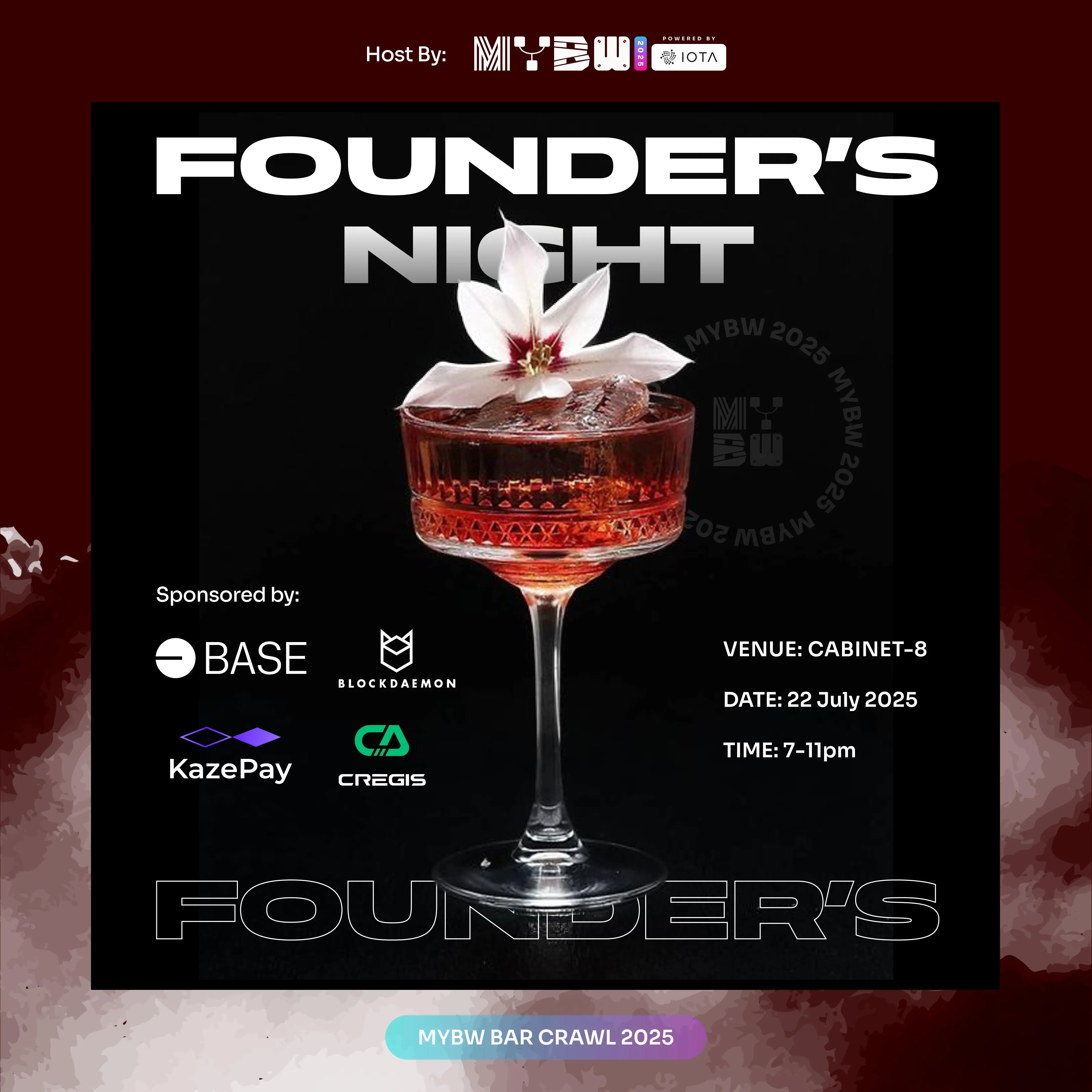 #MYBW2025 Bar Crawl: Founder's Night cover image