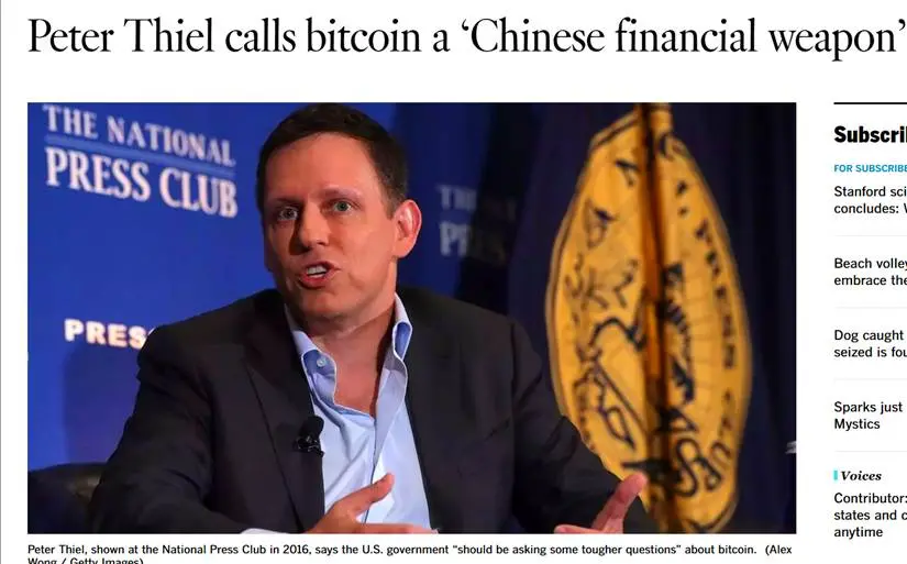 BitMine 股价暴涨:硅谷创投教父 Peter Thiel 豪赌以太坊