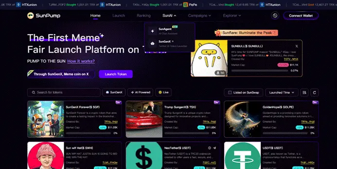 The transformation of SunPump: from issuing new forces to becoming a core builder of the Meme ecosystem, igniting a new wave of TRON Meme