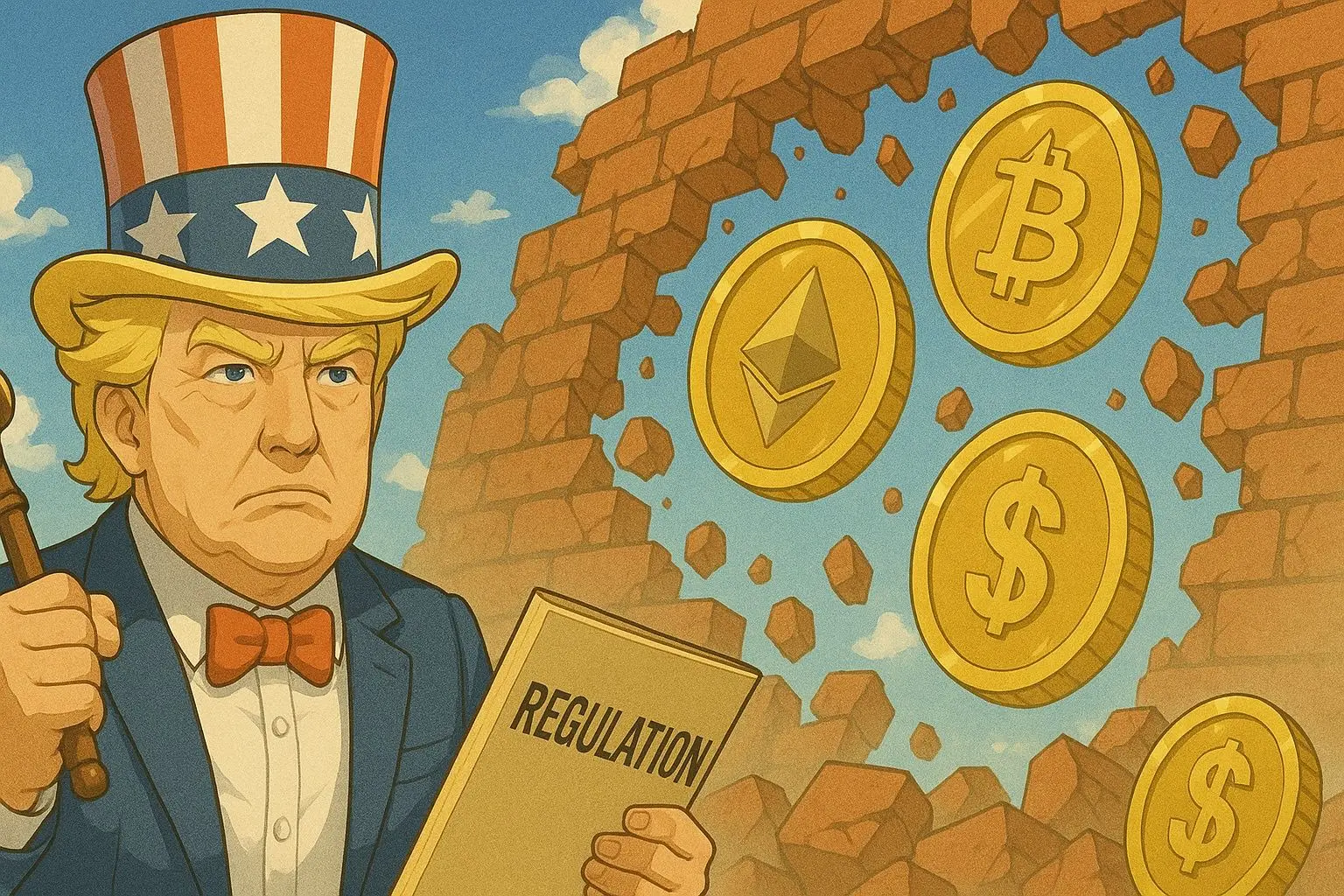 정책형 주기: 미국은 규제 정책으로 암호화 지도를 재편하고 있다