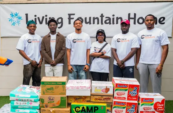 Camp Nigeria Community Lagos Orphanage Charity Action Full Record