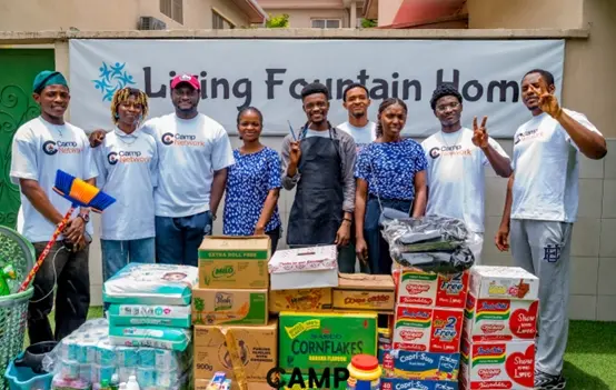 Camp Nigeria Community Lagos Orphanage Charity Action Full Record