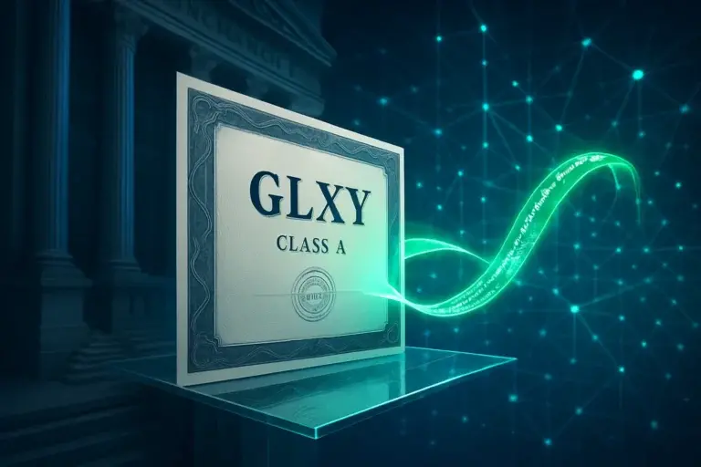 “股票上链”步入新时代，Galaxy 推出首个原生美股代币