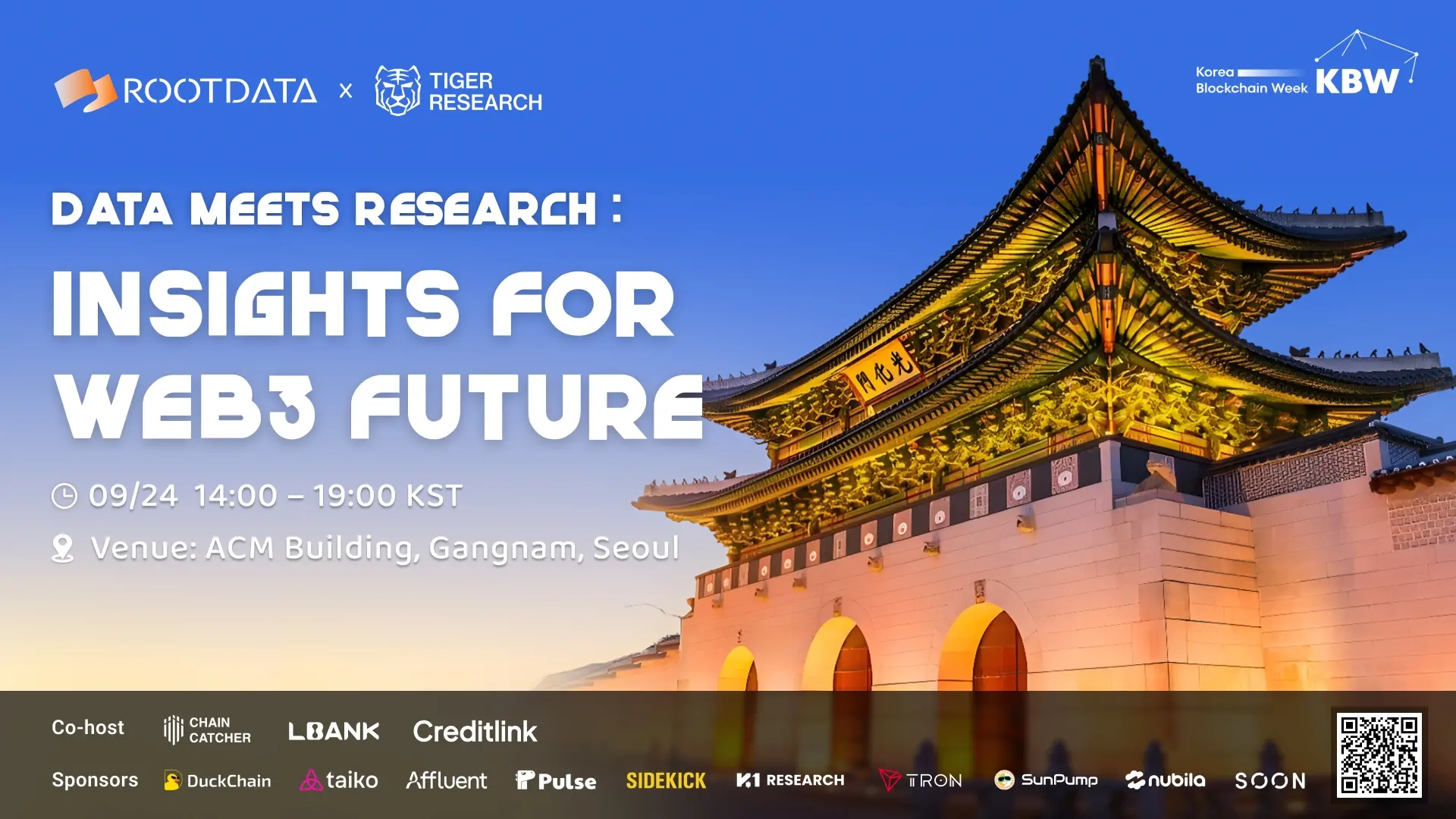 RootData, in collaboration with Tiger Research, will hold the