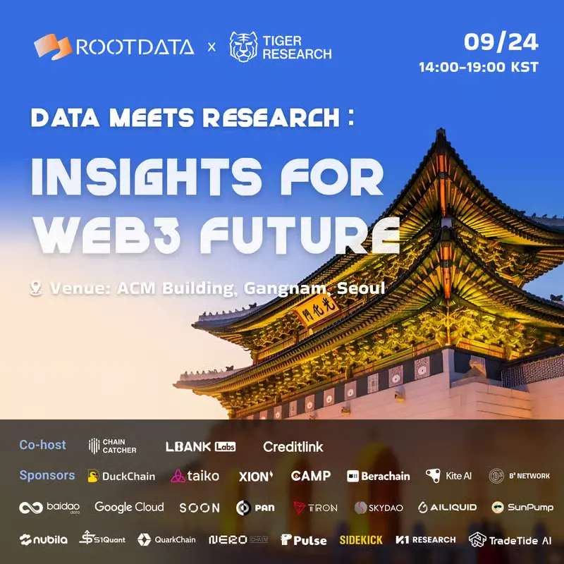 Focus on KBW 2025: ChainCatcher Selects Quality Side Events of Korea Blockchain Week