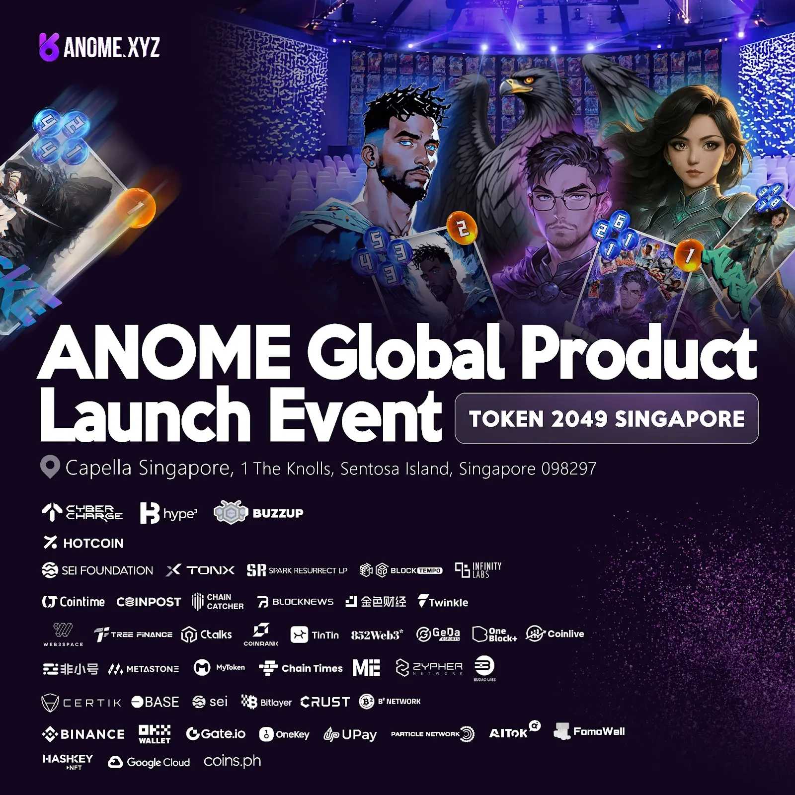 ANOME Singapore Global Launch Conference, Reshaping the Future of GameFi