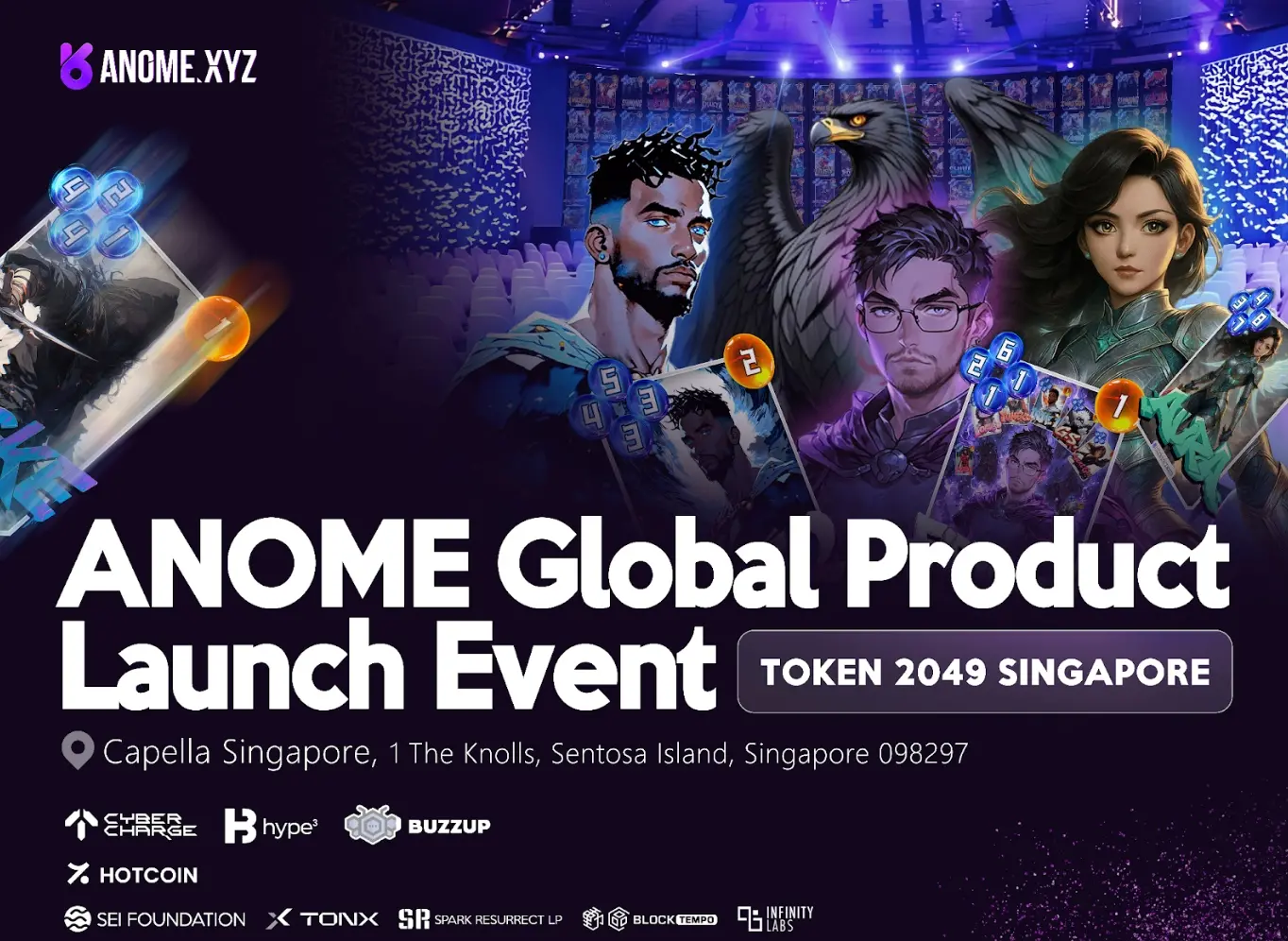 ANOME 新加坡全球发布会，重塑 GameFi 未来