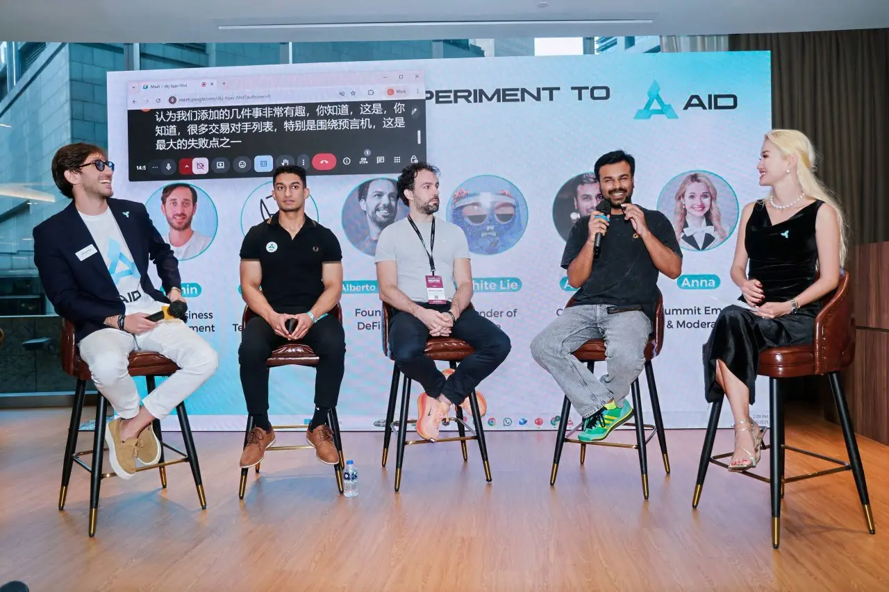 AID 在 Token2049 新加坡亮相，完成主会场演讲与专题边会