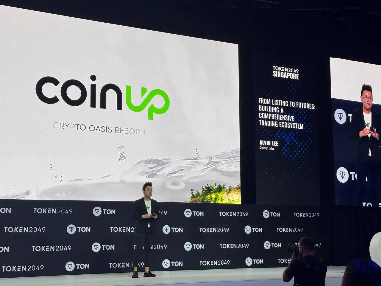 TOKEN2049 싱가포르 마무리: CoinUp이