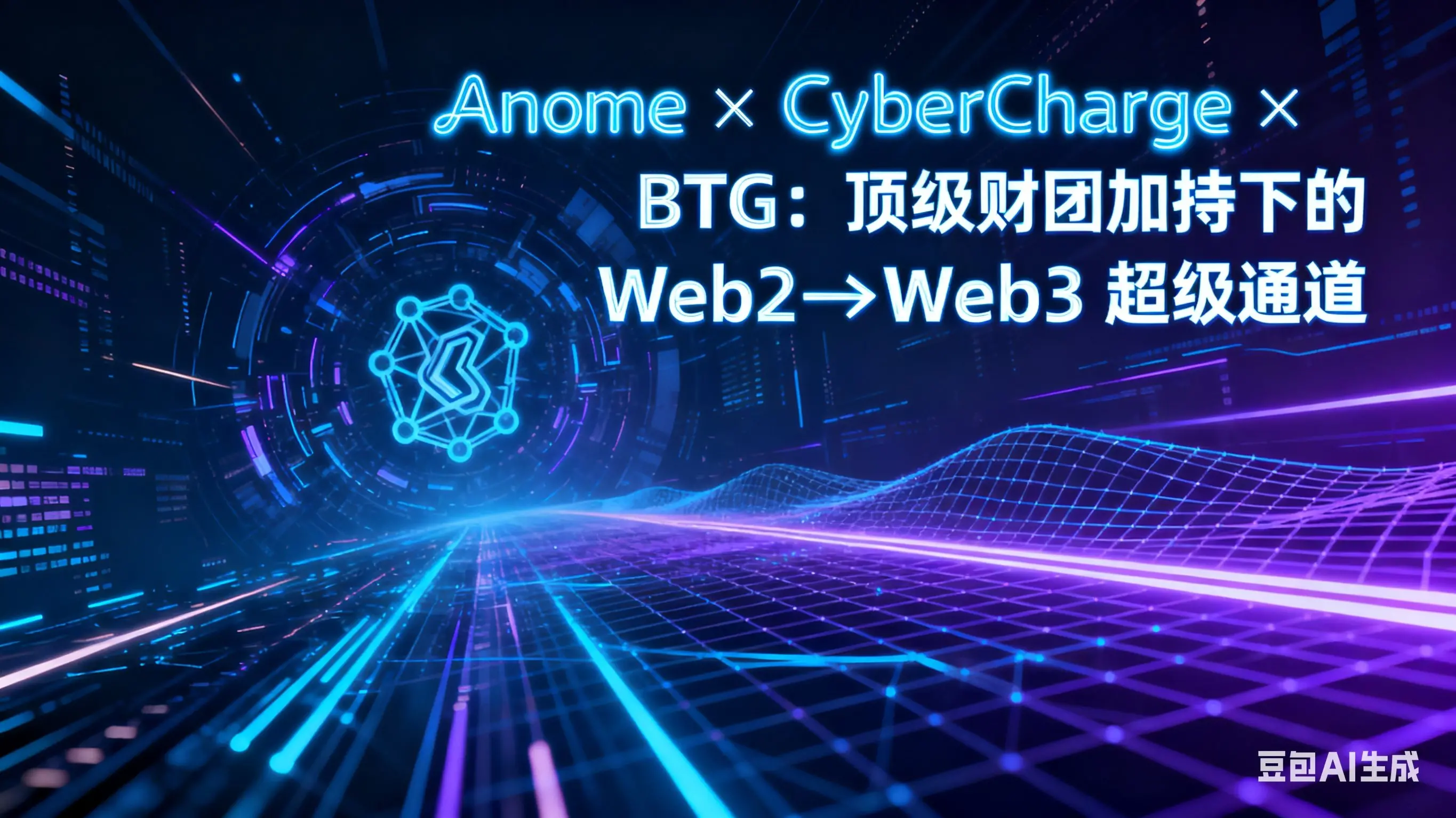 Anome × CyberCharge × BTG：顶级财团加持下的 Web2→Web3 超级通道