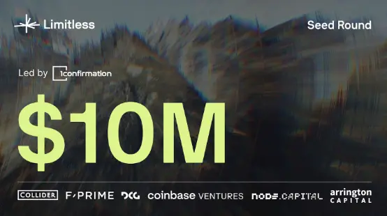 予測市場Limitlessが1000万ドルのシードラウンドの資金調達を完了し、LMTSトークンがまもなくローンチされます。