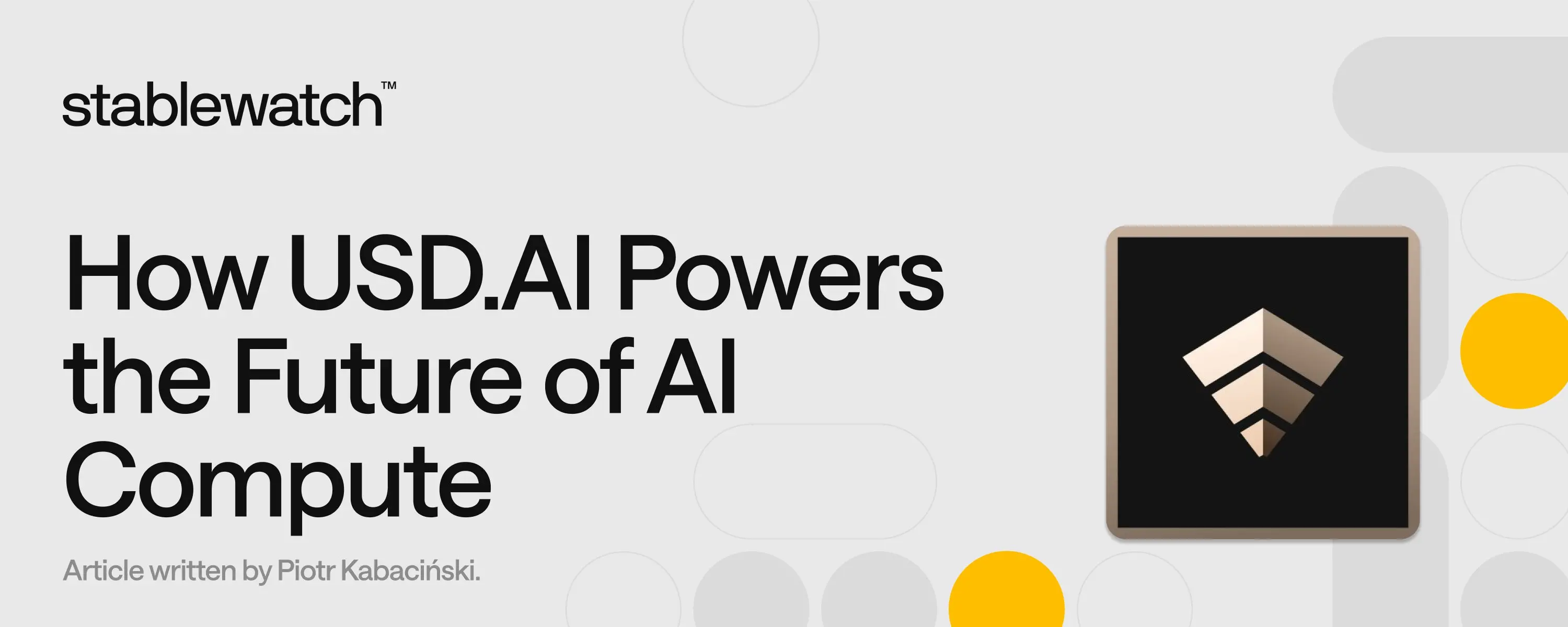 萬字研究｜拆解 USD.AI 的 InfraFi 模式：如何破解 AI 融資和 DeFi 收益兩大難題？