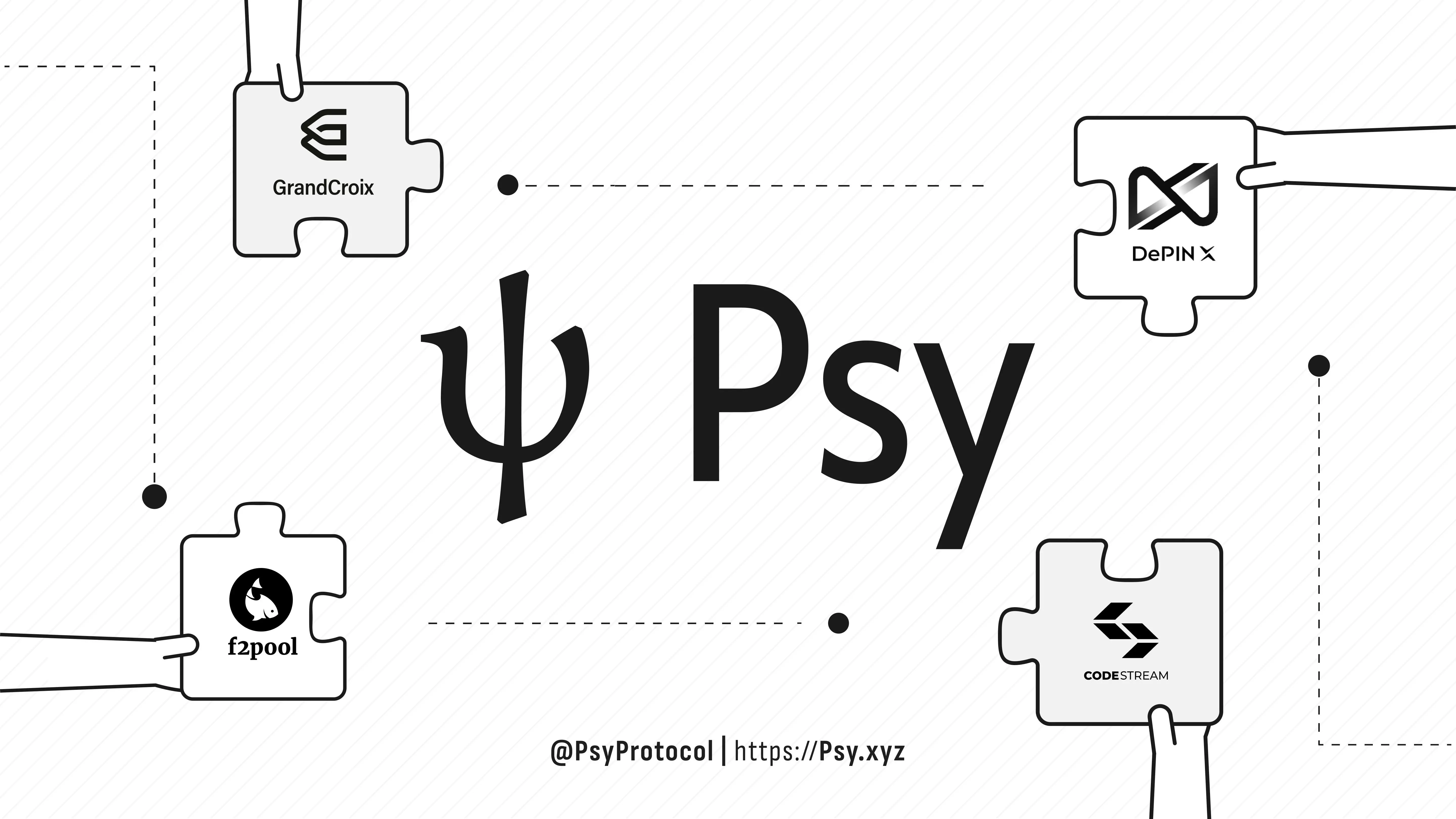 ヘッドマイニングプールと算力エコシステムがPsy Protocolテストネットに参加し、新しい世代のPoWスマートコントラクトプラットフォームを共に構築します。