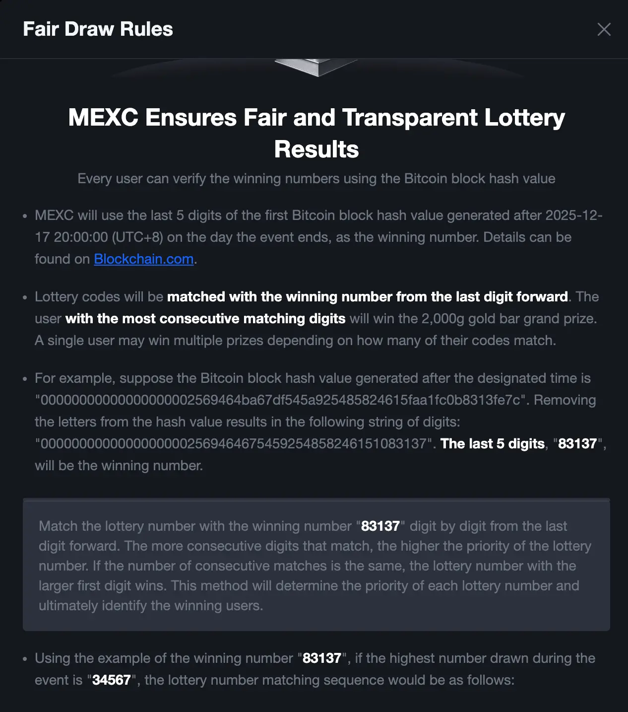 MEXC Year-End Golden Era Showdown Now Live: Win Gold Bars, On-Chain Lottery Results, and a 10 Million USDT Prize Pool