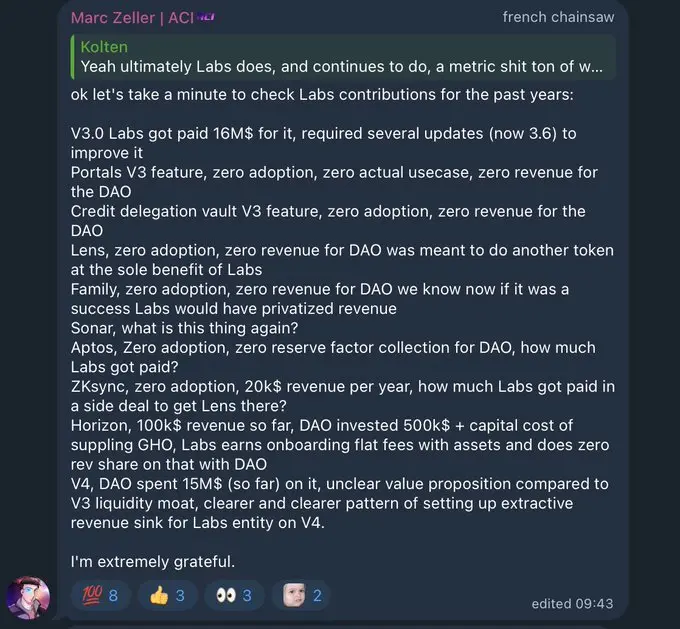 The governance struggle behind the power play of Aave DAO and Aave Labs