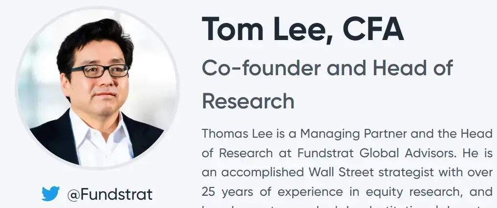 对外狂奶以太坊、内部报告却看跌，Tom Lee 团队还值得信任吗？