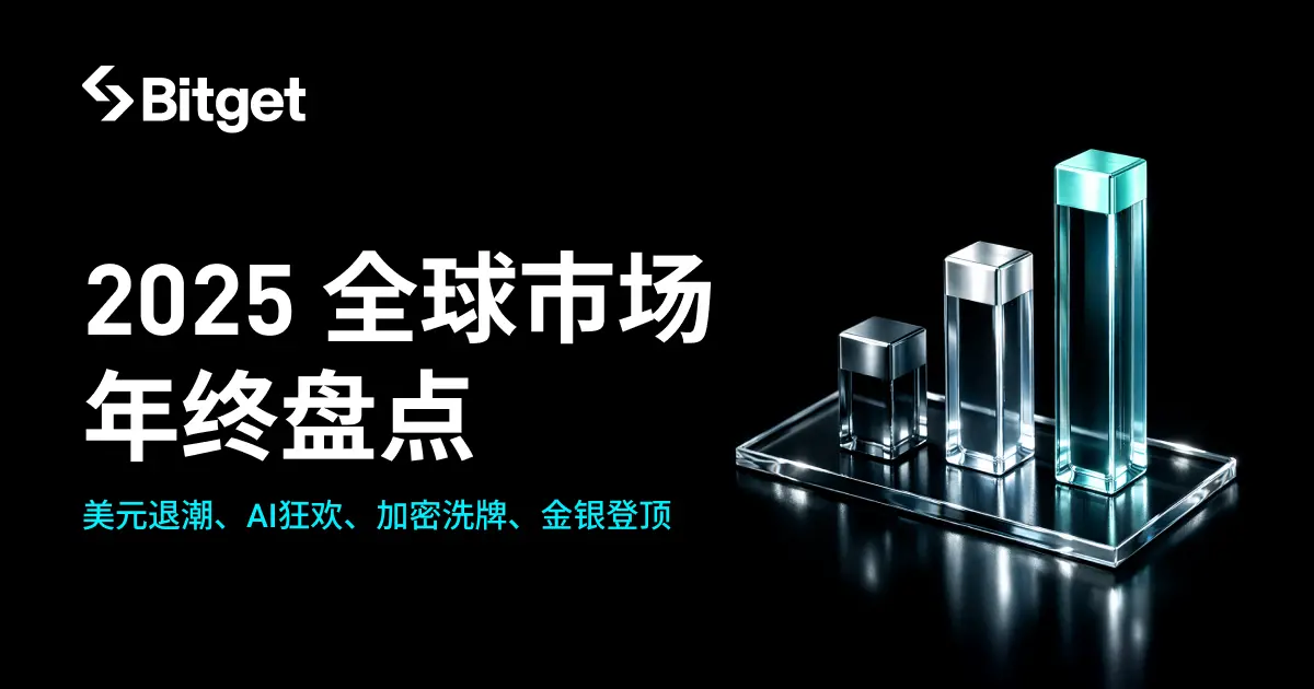 Bitget 2025 全球市场年终盘点： 美元退潮、AI 狂欢、加密洗牌、金银登顶