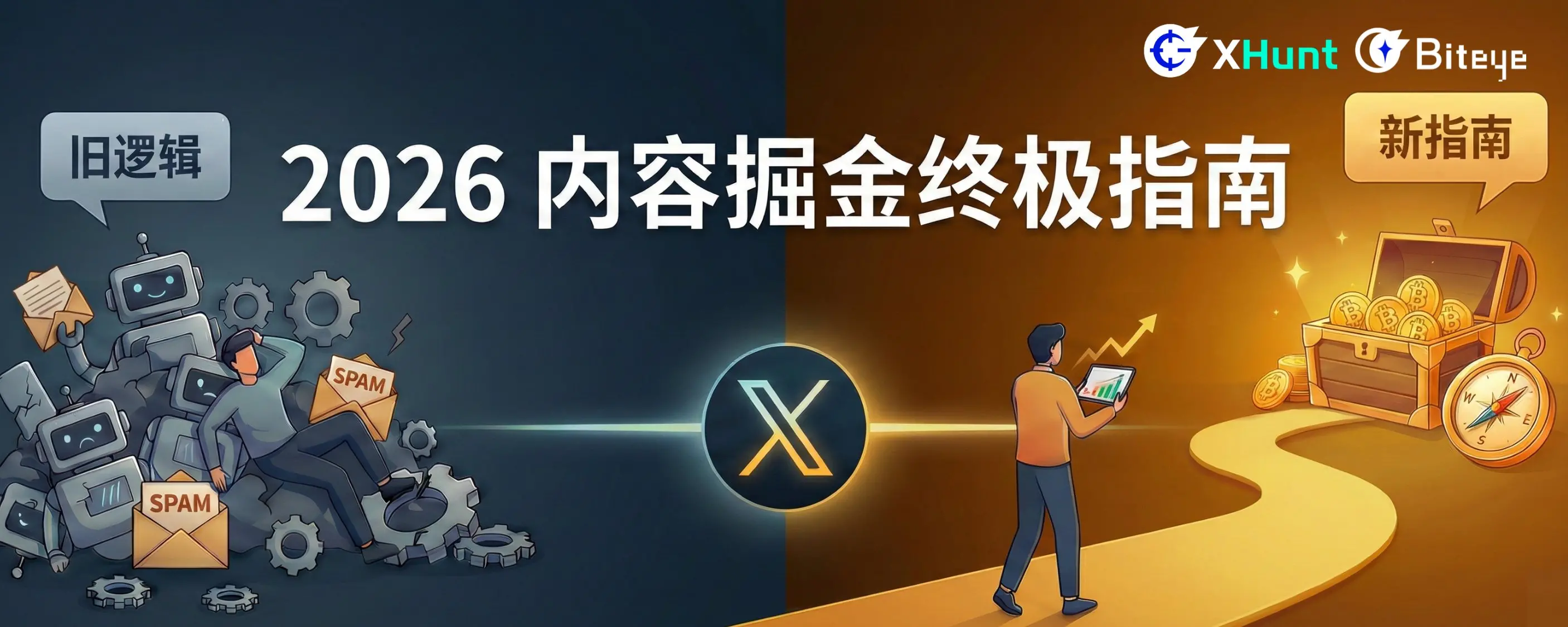 拆解 X 新算法：2026 内容掘金终极指南