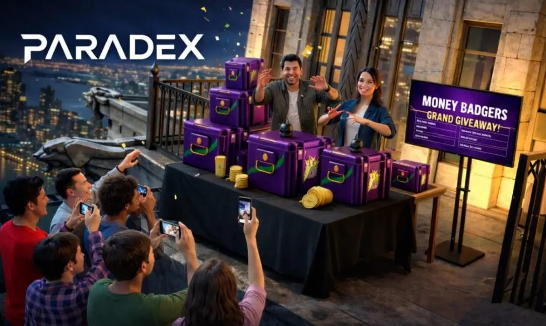 Paradex 推出 Money Badgers，打造其生態系統的文化與身份層