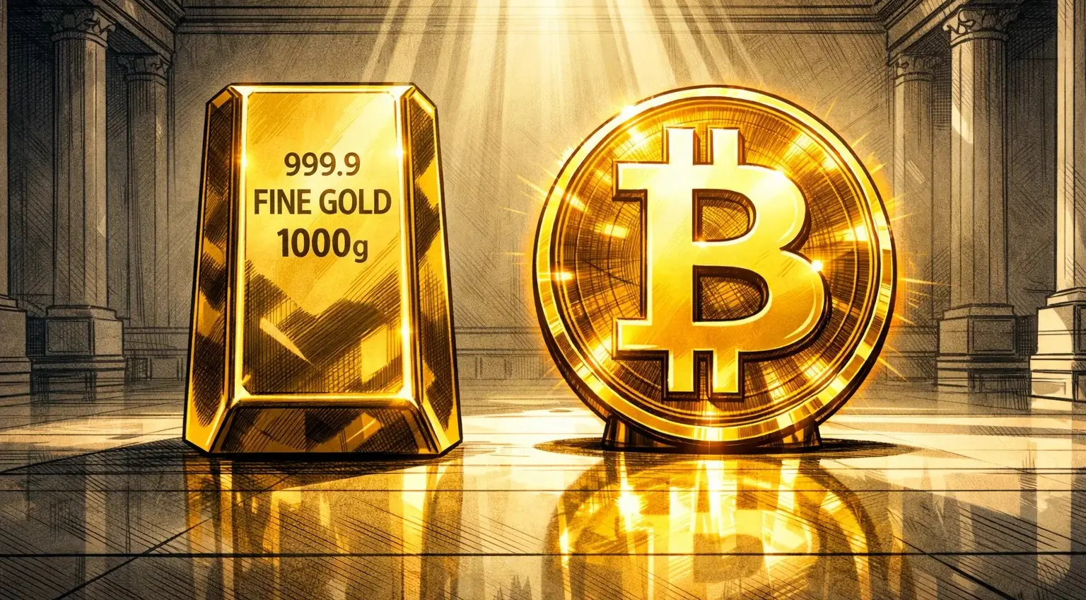 黄金 vs 比特币：分析 12 年数据，谁才是真正的赢家？