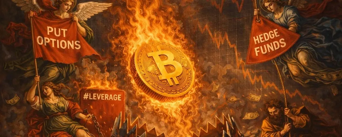 黑天鹅原来是它：本轮比特币暴跌的真正原因