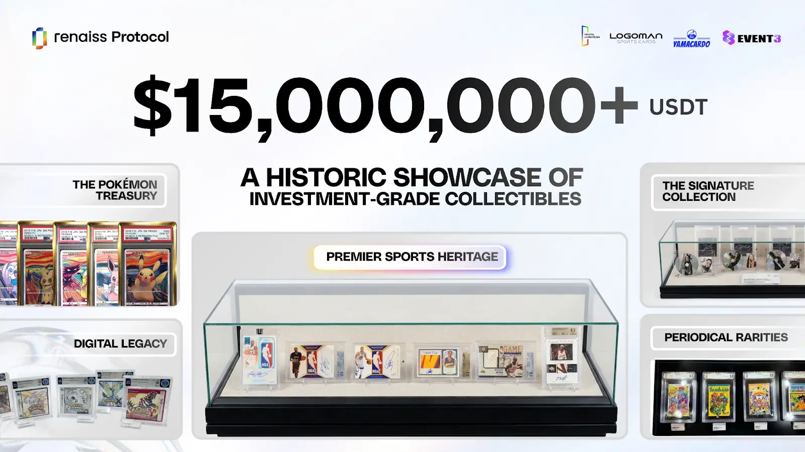 Behind the $15 million Renaiss collectible exhibition: Building RWA infrastructure for collectibles on BNB Chain