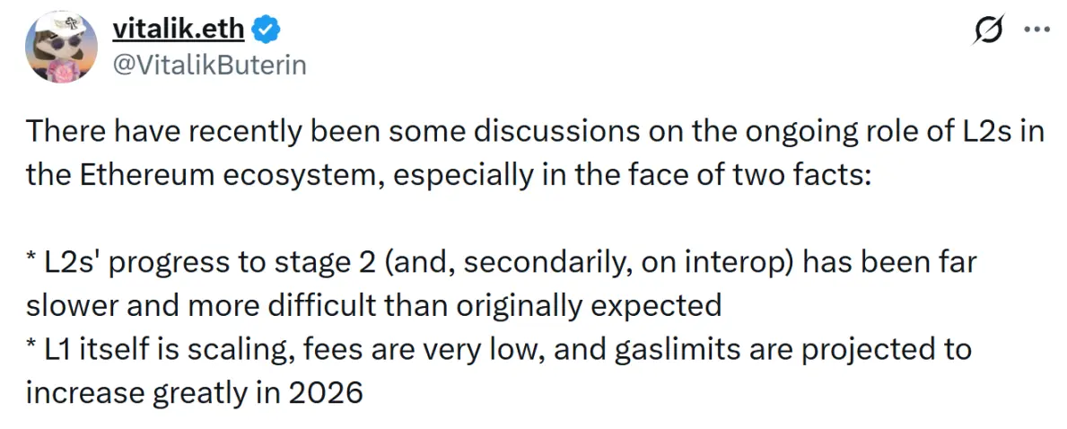 Understanding Vitalik's L2 Reflections: Saying Goodbye to Fragmentation, Correcting Course Towards Native Rollup in the New Phase