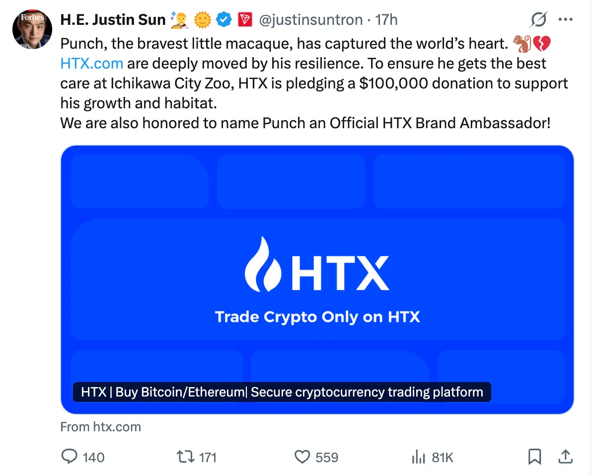 火币 HTX 公益版图再添暖色:以“Punch精神”连接全球善意