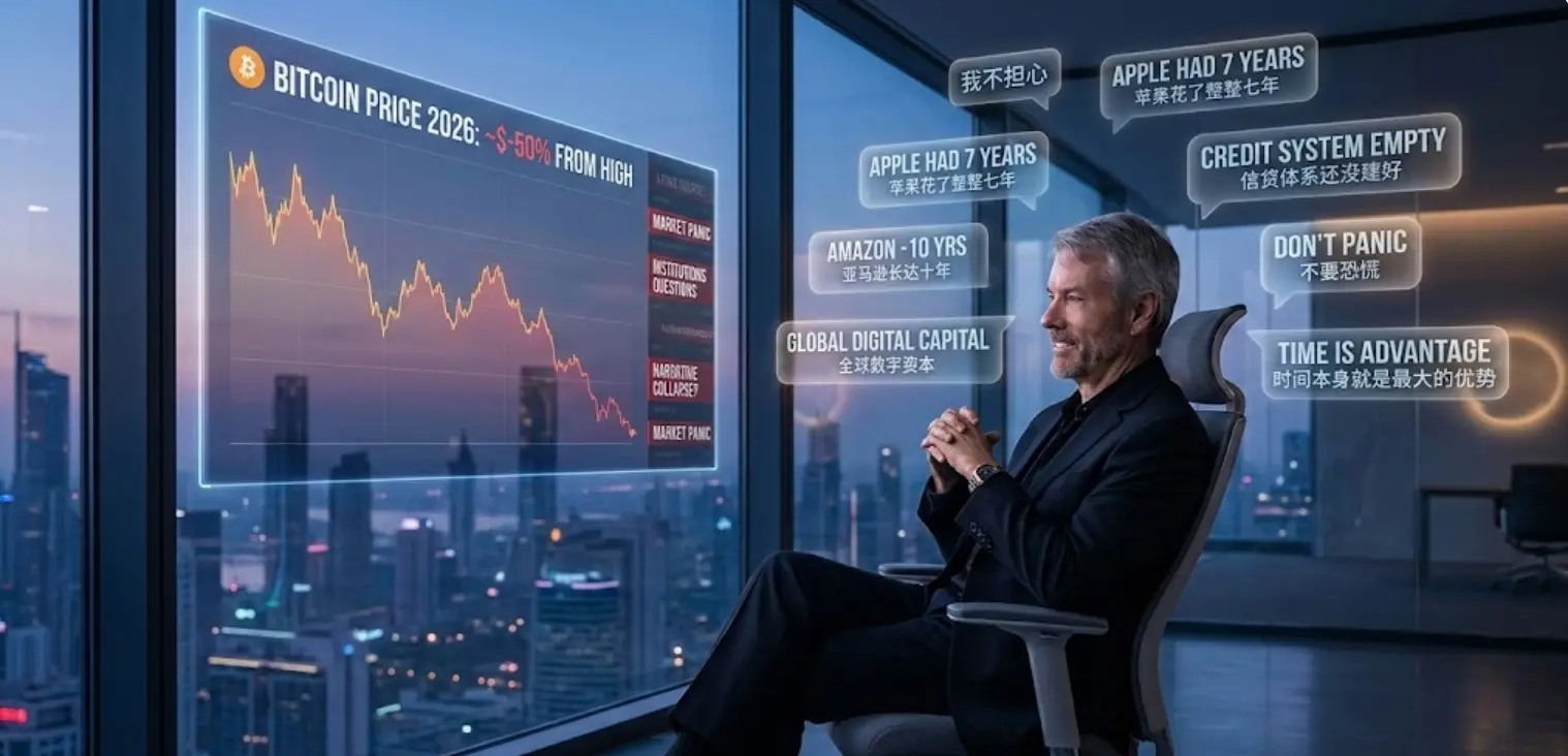 当世界还在盯着价格，Saylor 已经在下一盘更大的棋