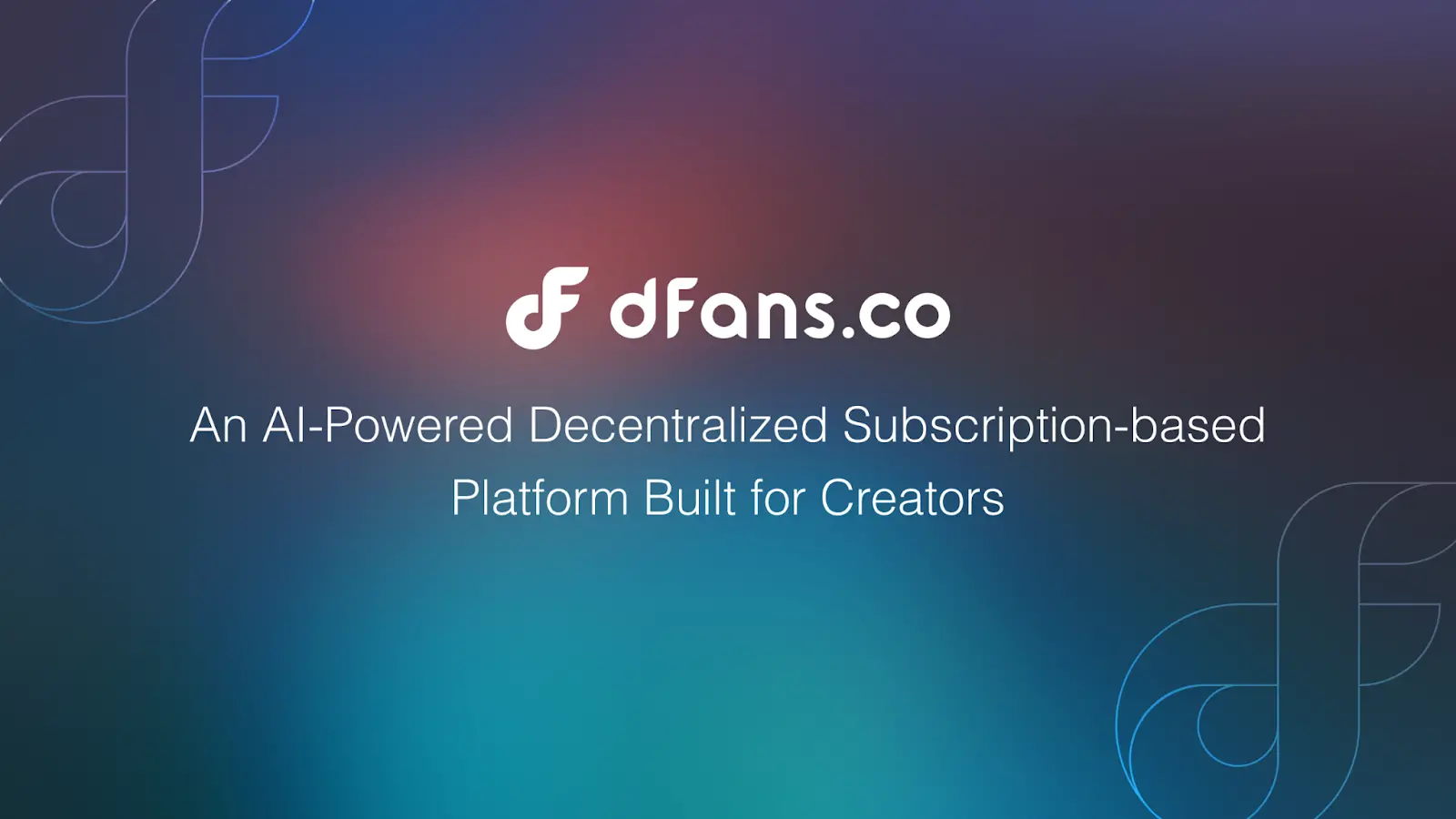 dFans: OnlyFans of the AI Era