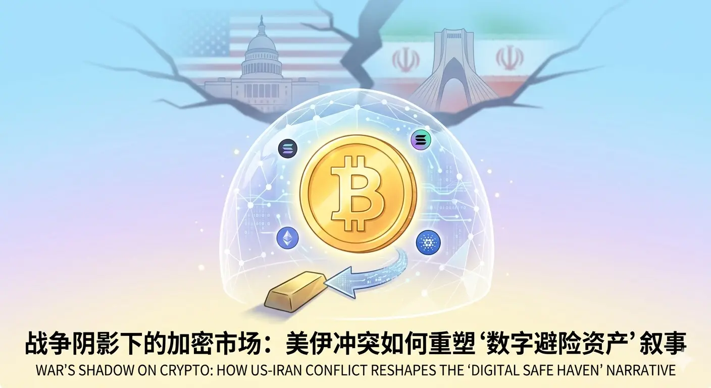 战争阴影下的加密市场：美伊冲突如何重塑“数字避险资产”叙事