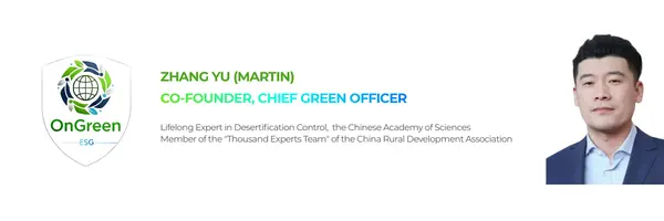 OnGreen Co-Founder Zhang Yu Appointed Chief Green Officer to Accelerate MENA “Oasis Journey” Green Transformation