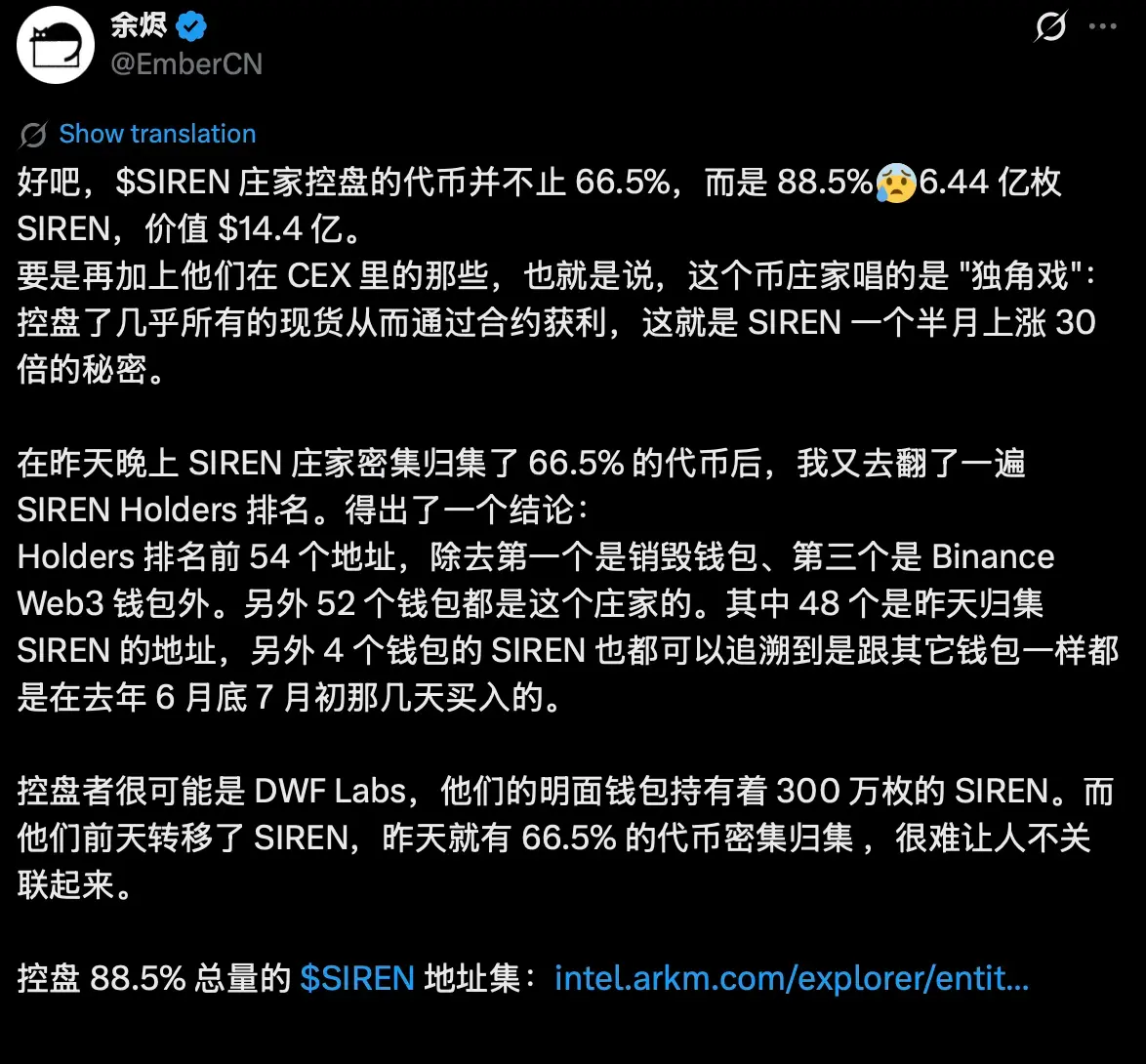 SIREN, yet another leveraged scam